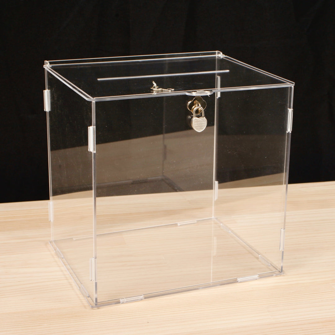 Wishing Well Wedding Card Box - Clear Acrylic