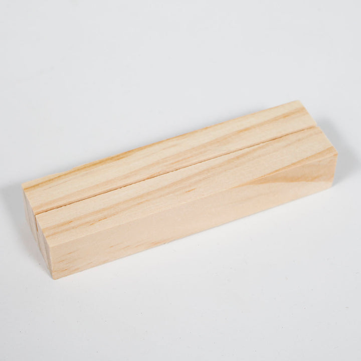 Wooden Card Holder - 10cm FRONT