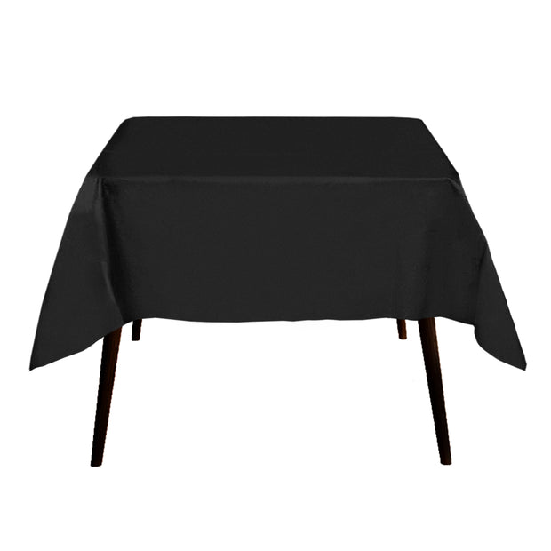Black Square Tablecloth 150x50cm