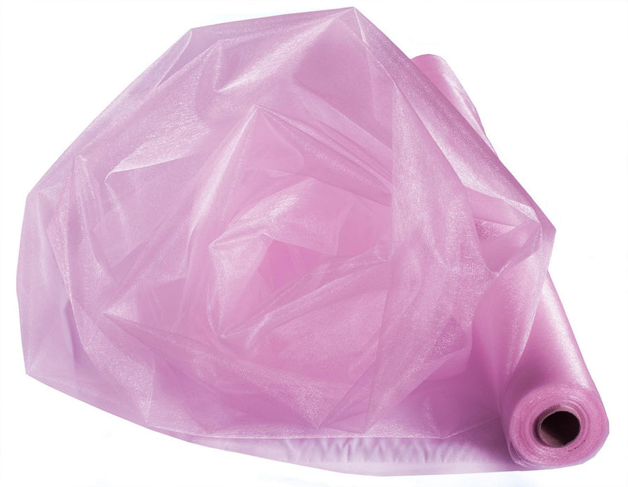 Organza Fabric Roll - Light Pink