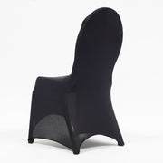 Black Lycra Chair Covers (160gsm EasySlip) Back