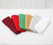 Cloth Napkins - Burgundy (50x50cm) Colour OptionsCloth Napkins - Burgundy (50x50cm) with colours in similar pallet