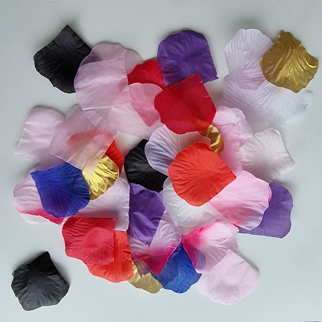 CLEARANCE Rose Petals - Two tone Hot Pink 100 pc