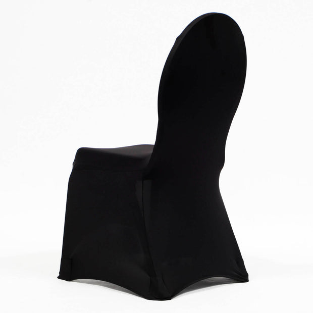 Black Lycra Chair Covers (210gsm) Back