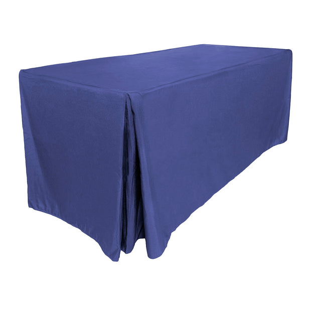 Navy Fitted Tablecloth (4ft)