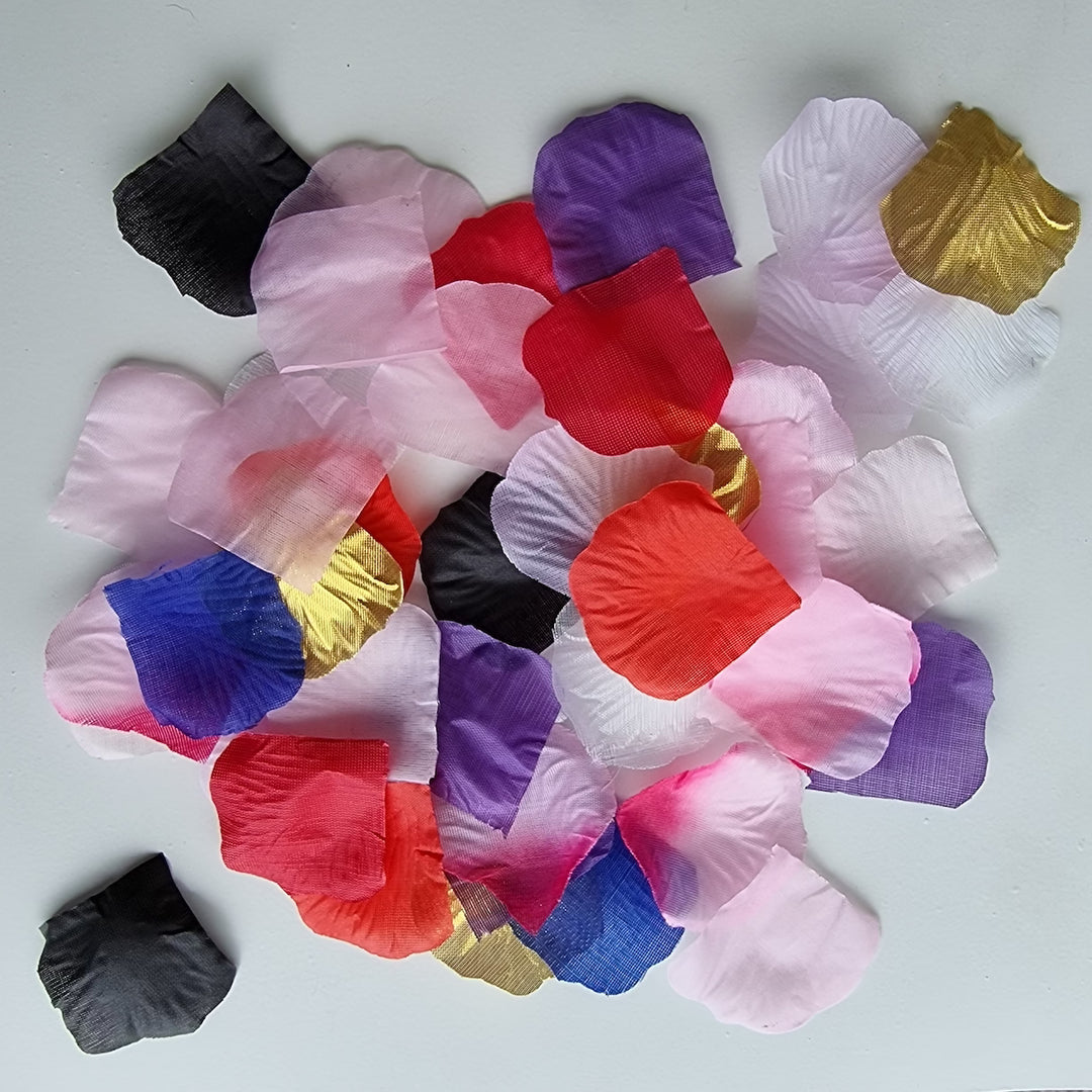 CLEARANCE Rose Petals - Black 100 pc