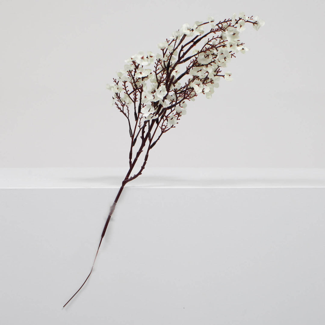 4 x Small Cherry Blossom Branches - White (50cm)