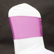Limited Edition Lycra Chair Bands Shimmer - Lilac