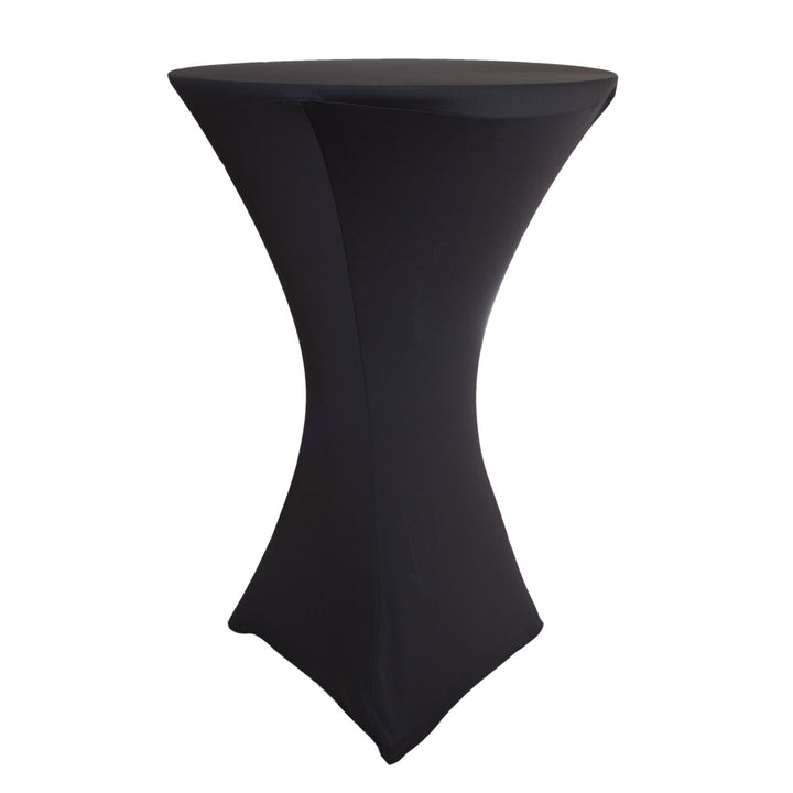 Cocktail Dry Bar Covers - Black (Square Base, 70cm)