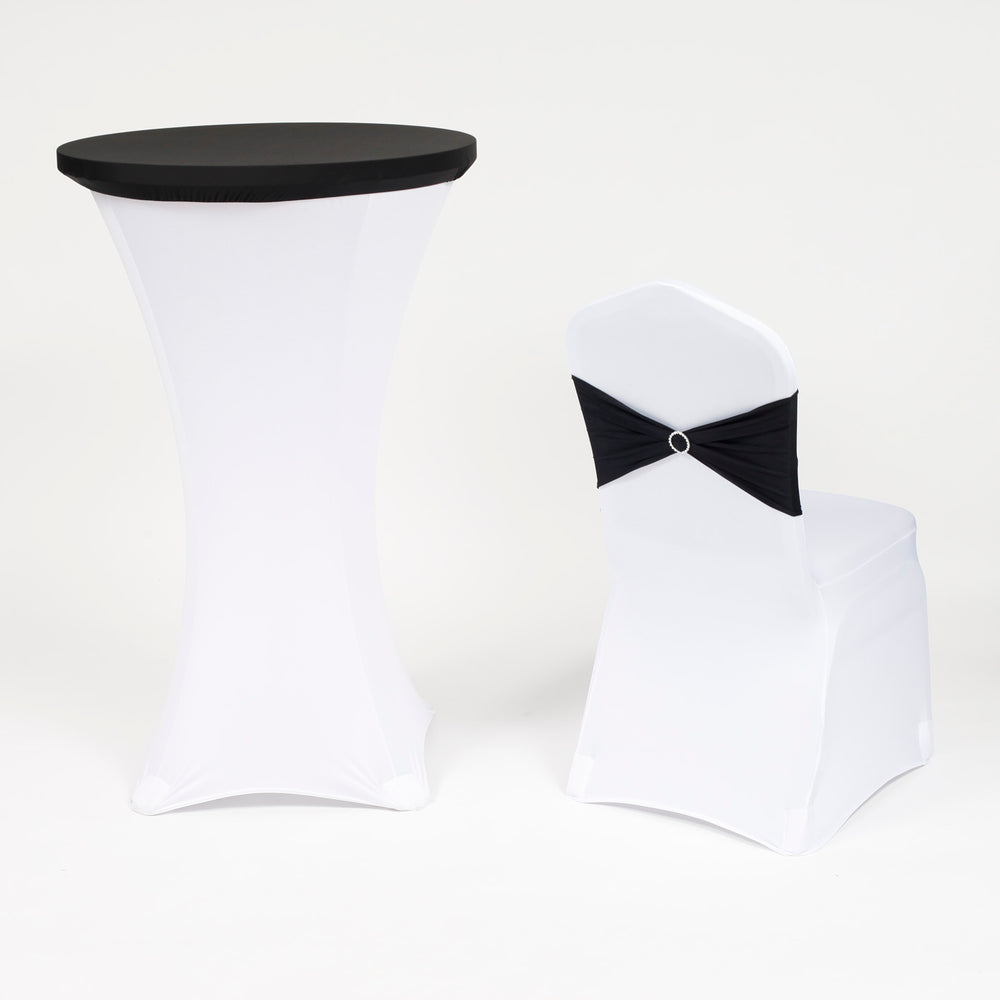 Cocktail Table Toppers in black