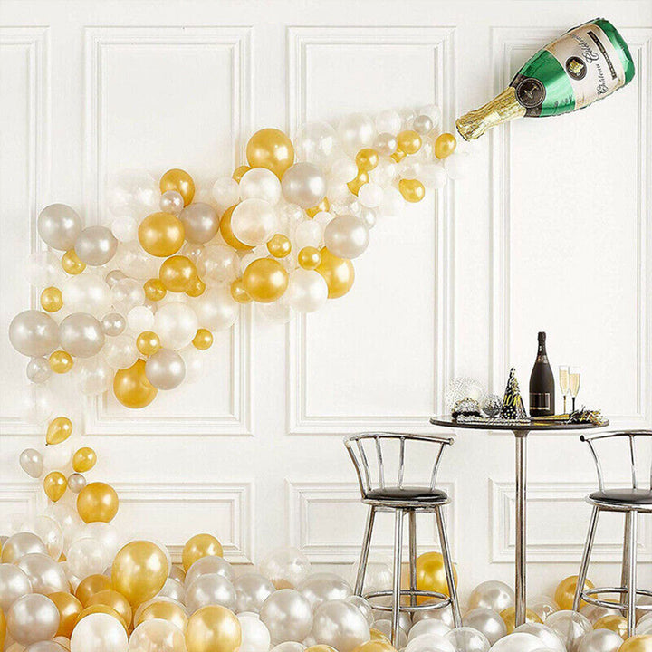 Champagne Celebration Balloon Garland