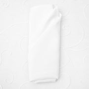 Cloth Napkins - White (50x50cm) with a lovely fold style