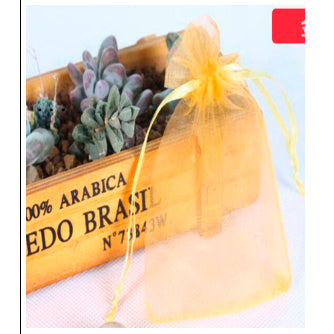 Organza Bags - Gold (10x15cm)