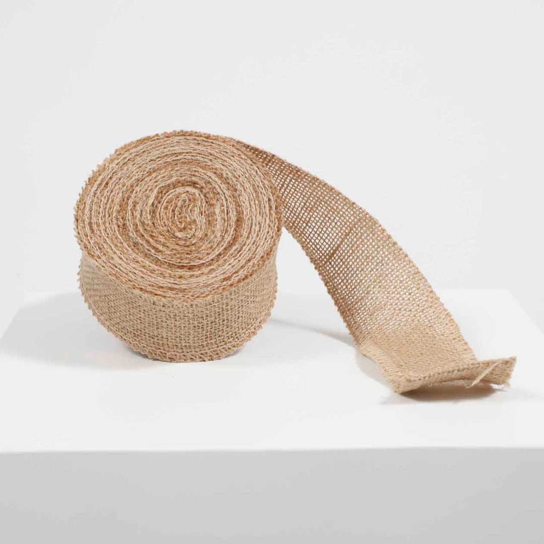 Hessian Roll / Ribbon - 5cm x 10m