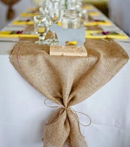 Hessian Table Runners 35cm x 235cm