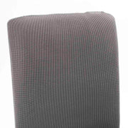 Lycra Dining Chair Covers (Toppers) - Jacquard Dark Grey