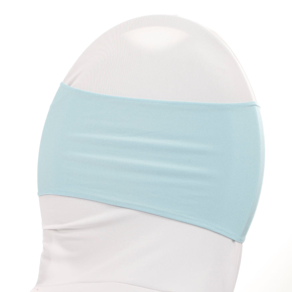 Light Blue Lycra Chair Band 