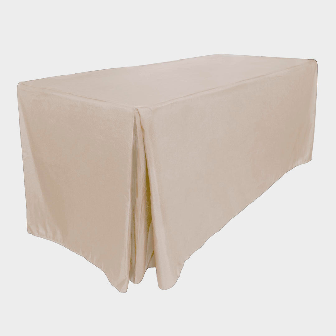 Linen Colour Fitted Tablecloth (6ft)