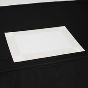 White Woven PVC Placemat