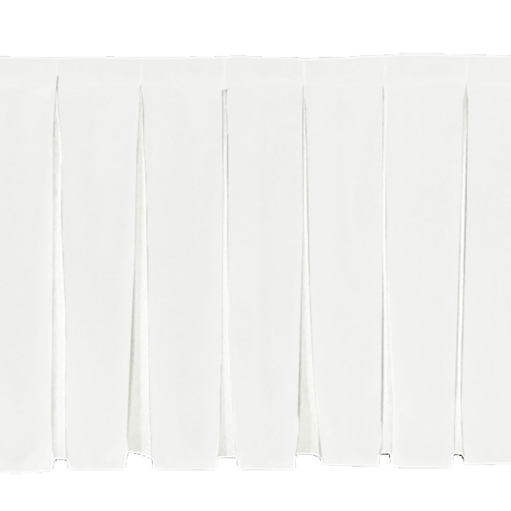 60cm High White Stage Skirting (3m) Front