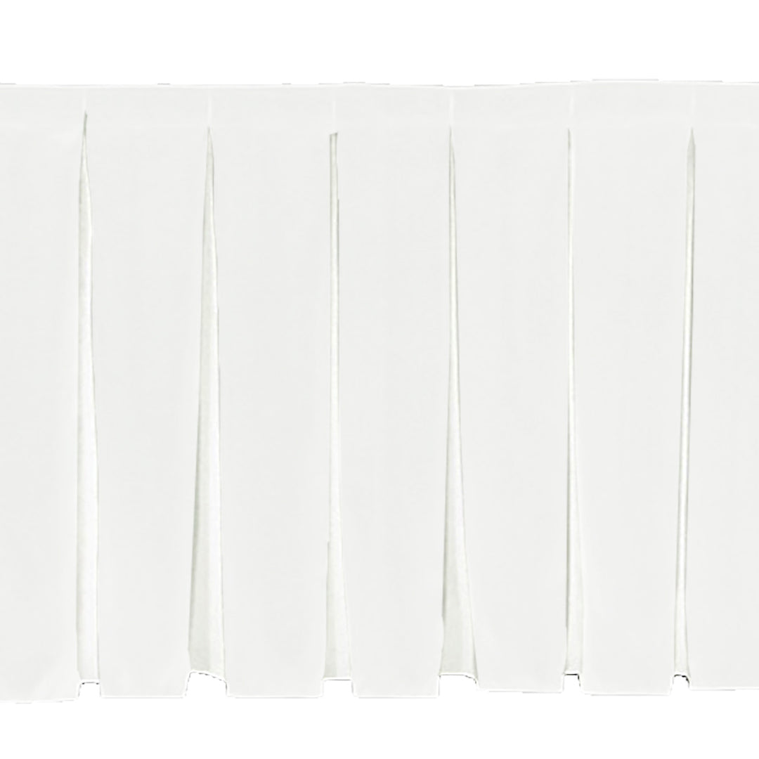 60cm High White Stage Skirting (3m) Front