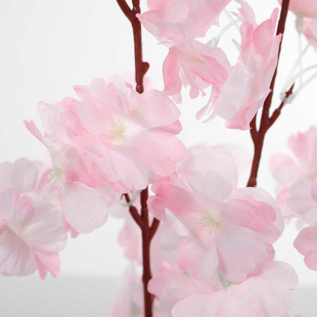 Thick Cherry Blossom Branch - Pink (1.1m) Close