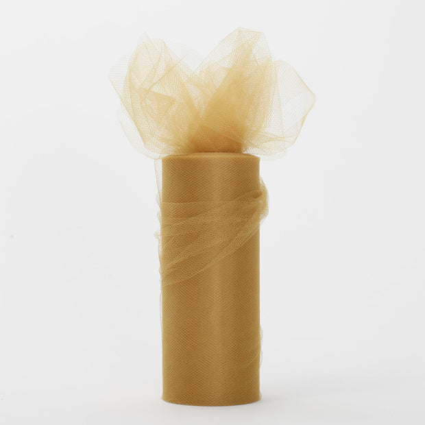 Gold Tulle Fabric Roll Wedding Party Material