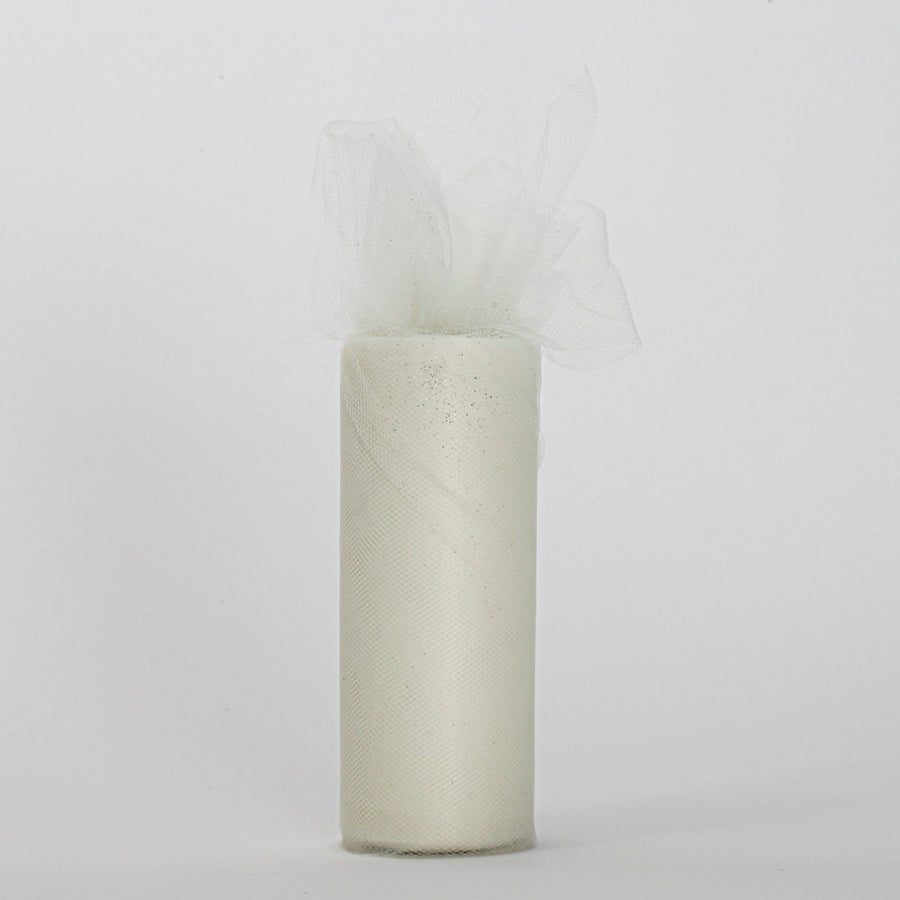 Ivory Tulle Fabric Bolt Roll Wedding Party Material