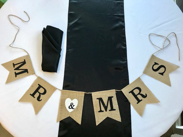 CLEARANCE Bunting - Mr & Mrs Flags
