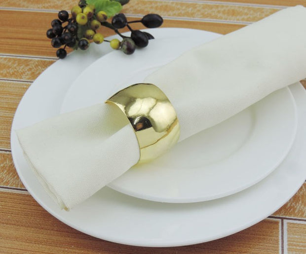 Gold Napkin Ring - Classic Luxe Style
