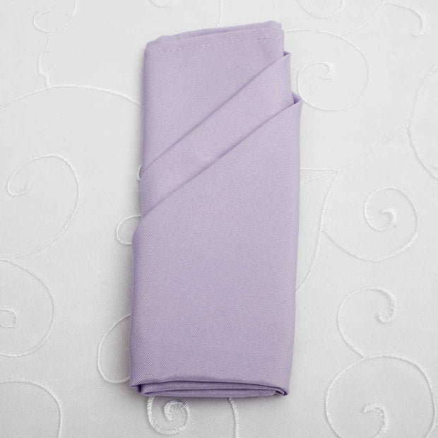 Cloth Napkins - Lavender (50x50cm) with lovely fold style
